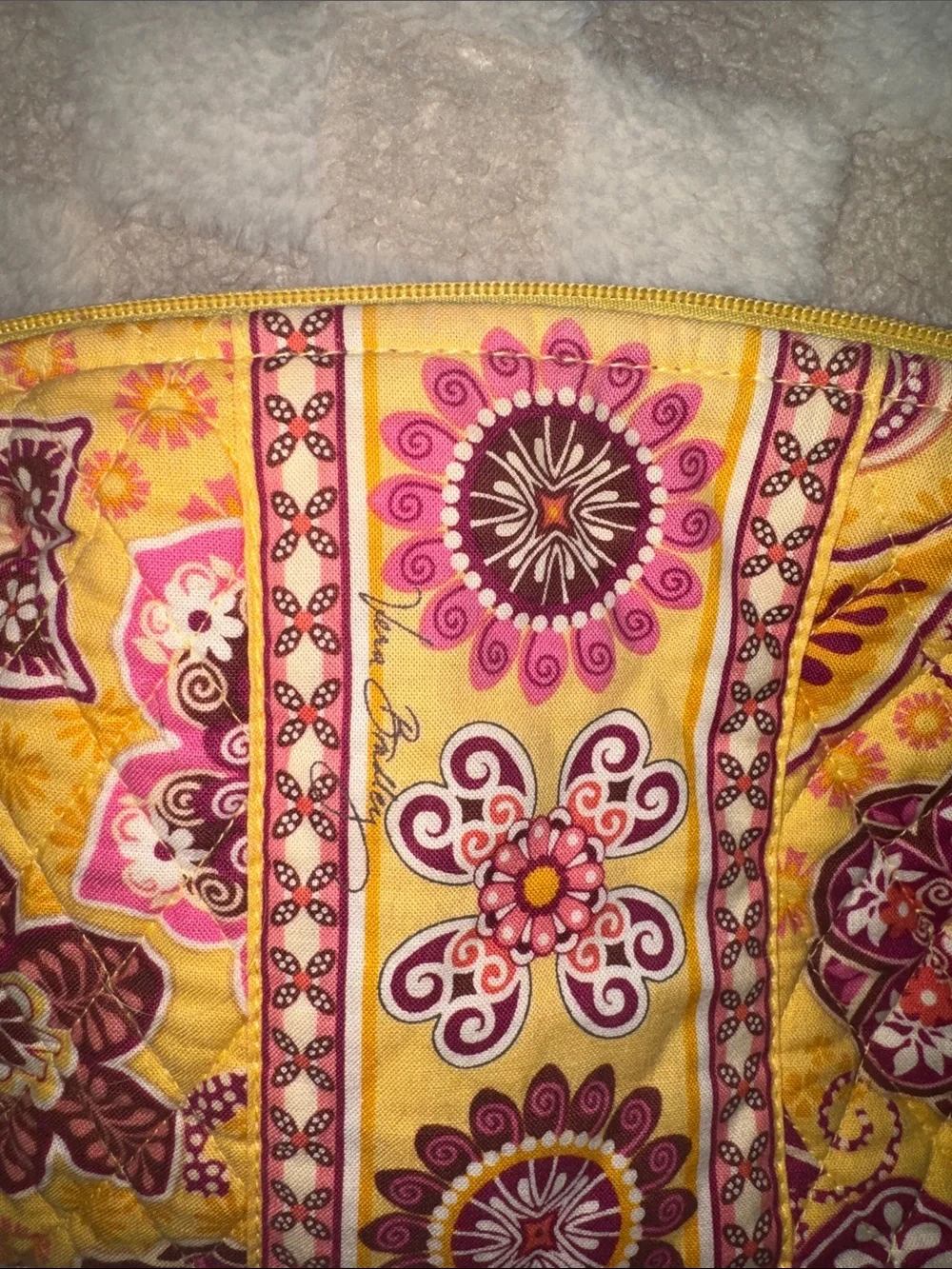 Vera Bradley Paisley Cosmetic Bag